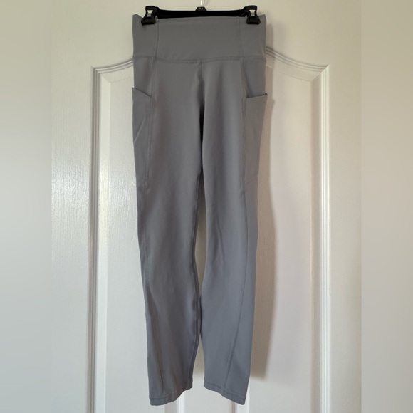 Fabletics PureLuxe XXS Gray High Rise Leggings with Pockets - Picture 1 of 11